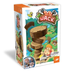 FoxMind Board Games Tac Tac Jack (aka Click Clack Lumberjack 2.0)