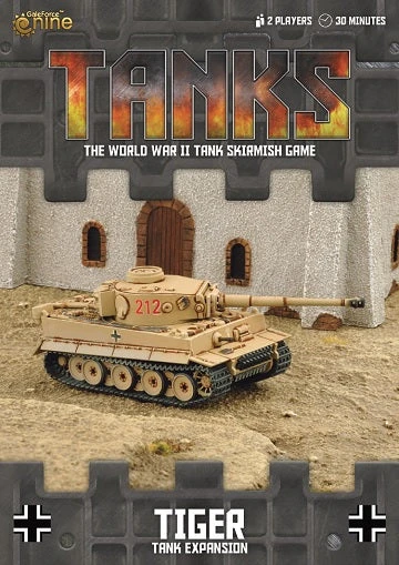 Gale Force Nine Tanks: German Tiger Board Games 1 Gale Force Nine Tanks: German Tiger Board Games