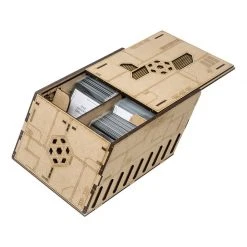 Import Games The Dicetroyers - Deck Holder: Crate Version (500 Standard Size Sleeved Cards) (Italy Import)