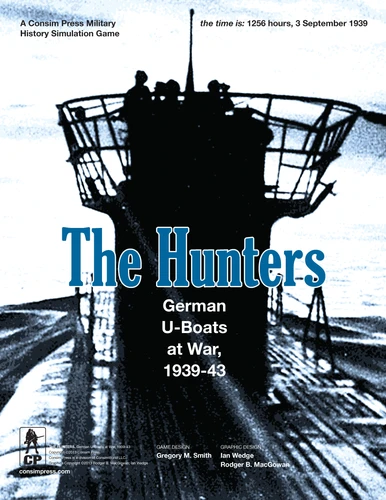 Consim Press Board Games The Hunters: German U-Boats At War, 1939-43 1 Consim Press Board Games The Hunters: German U-Boats At War, 1939-43