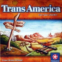 Rio Grande Games Board Games TransAmerica