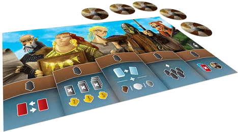 Garphill Games Shipwrights Of The North Sea: The Townsfolk Expansion 1 Garphill Games Shipwrights Of The North Sea: The Townsfolk Expansion