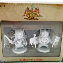 CMON Limited Arcadia Quest: Haldor & Brenna