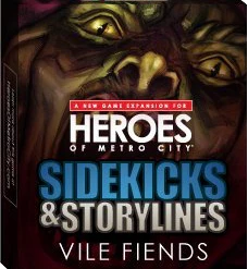 Game Salute Heroes Of Metro City: Vile Fiends Bonus Card Pack