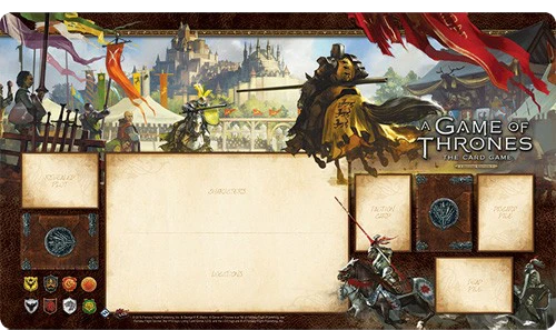 Fantasy Flight Games Accessories A Game Of Thrones: The Card Game (Second Edition) - Knights Of The Realm Playmat 1 Fantasy Flight Games Accessories A Game Of Thrones: The Card Game (Second Edition) - Knights Of The Realm Playmat
