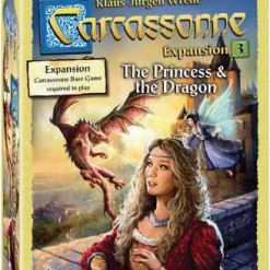 Z-Man Games Carcassonne: The Princess & The Dragon (New Edition) Board Games
