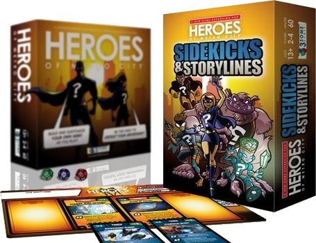 Game Salute Heroes Of Metro City: Sidekicks & Storylines 1 Game Salute Heroes Of Metro City: Sidekicks & Storylines