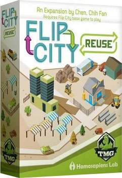Tasty Minstrel Games Flip City: Reuse Board Games 1 Tasty Minstrel Games Flip City: Reuse Board Games
