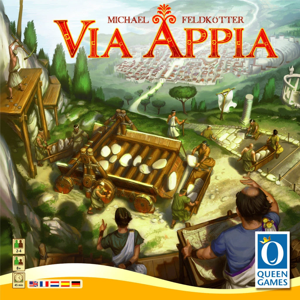 Queen Games Board Games Via Appia 1 Queen Games Board Games Via Appia