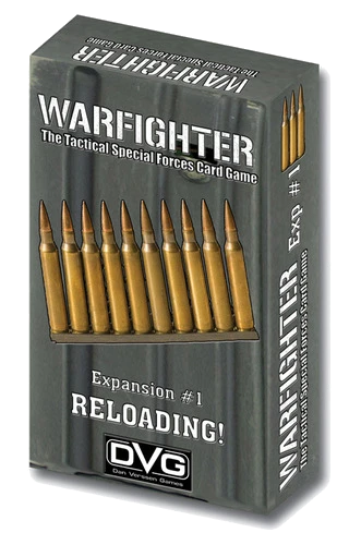 Dan Verssen Games (DVG) Warfighter Expansion #1: Reloading! Board Games 1 Dan Verssen Games (DVG) Warfighter Expansion #1: Reloading! Board Games