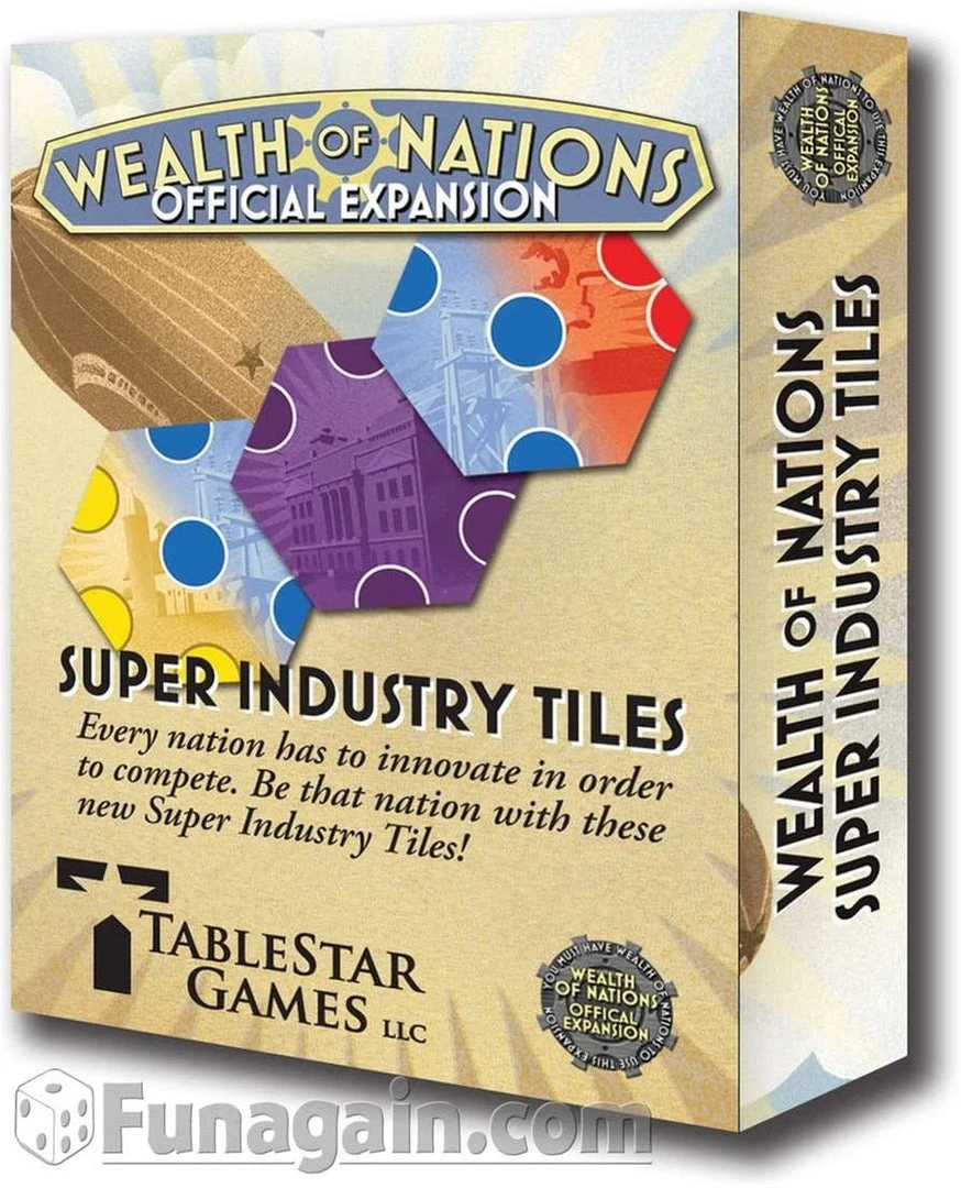 TableStar Games Wealth Of Nations (Super Set) 3 TableStar Games Wealth Of Nations (Super Set)