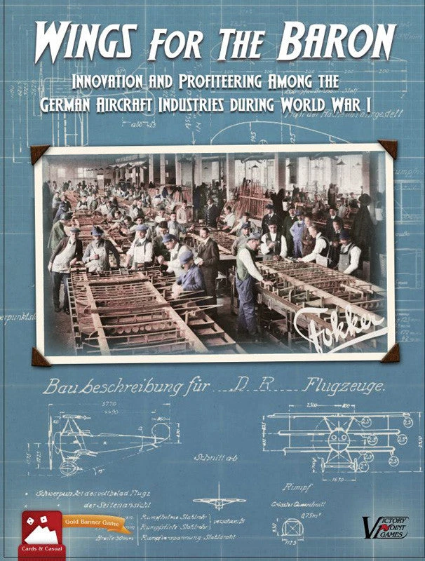 Victory Point Games Wings For The Baron (second Edition) 1 Victory Point Games Wings For The Baron (second Edition)