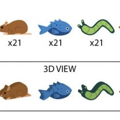 MeepleSource Jun 27-Jul 3, 2022 Wingspan - Upgrade Kit (105 Pcs)