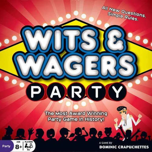 North Star Games Board Games Wits & Wagers Party 1 North Star Games Board Games Wits & Wagers Party