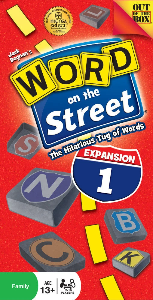 Out Of The Box Publishing Word On The Street: Expansion 1 Board Games 1 Out Of The Box Publishing Word On The Street: Expansion 1 Board Games