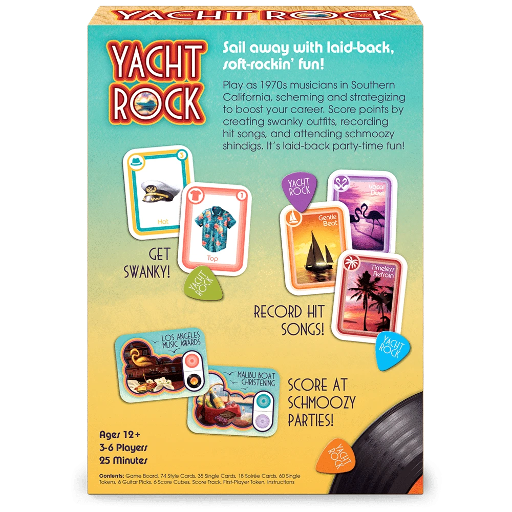 Funko Games Board Games Yacht Rock 2 Funko Games Board Games Yacht Rock
