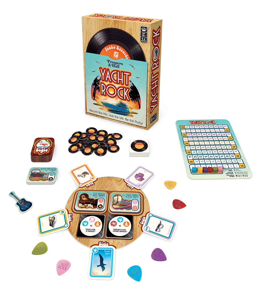 Funko Games Board Games Yacht Rock 3 Funko Games Board Games Yacht Rock