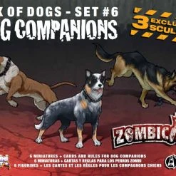 Guillotine Games Zombicide Box Of Dogs Set #6: Dog Companions