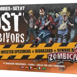 Guillotine Games Zombicide Box Of Zombies Set #7: Lost Zombivors Board Games