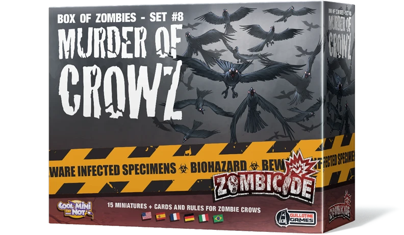CMON Limited Zombicide Box Of Zombies Set #8: Murder Of Crowz Board Games 1 CMON Limited Zombicide Box Of Zombies Set #8: Murder Of Crowz Board Games