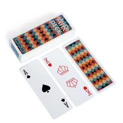 TipTop Things Board Games Air Deck Playing Cards - Geometric