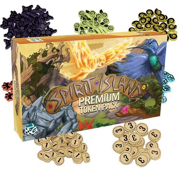 Greater Than Games Spirit Island: Premium Token Pack 1 Greater Than Games Spirit Island: Premium Token Pack