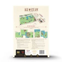 Eagle-Gryphon Games Board Games Age Of Steam Deluxe: KS Bundle