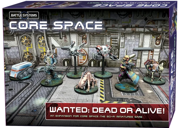 Battle Systems Ltd Board Games Core Space: Wanted: Dead Or Alive Expansion 1 Battle Systems Ltd Board Games Core Space: Wanted: Dead Or Alive Expansion