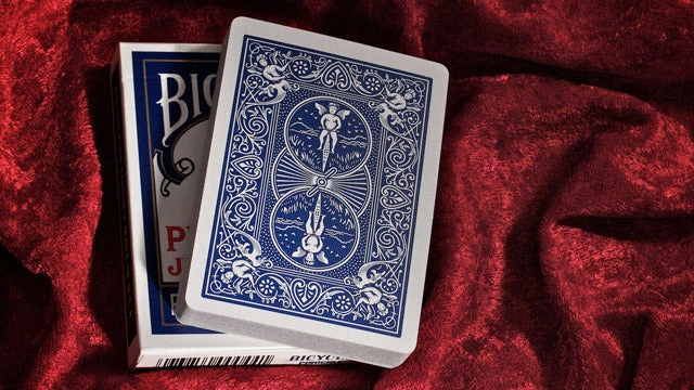 Bicycle Playing Cards - Pinochle Jumbo Index (Blue) 1 Bicycle Playing Cards - Pinochle Jumbo Index (Blue)