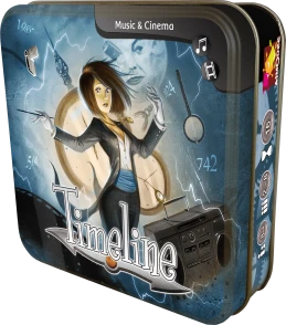 Asmodee Timeline: Music & Cinema Board Games 1 Asmodee Timeline: Music & Cinema Board Games