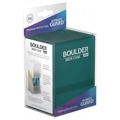 Deck Boxes Ultimate Guard - Boulder™ 80+ Deck Case Malachite (Teal)