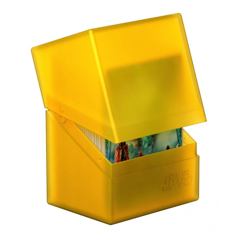 Ultimate Guard - Boulder™ 80+ Deck Case Amber (Yellow) 2 Ultimate Guard - Boulder™ 80+ Deck Case Amber (Yellow)