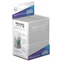 Deck Boxes Ultimate Guard - Boulder™ 80+ Deck Case Frosted (White)