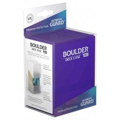 Deck Boxes Ultimate Guard - Boulder™ 80+ Deck Case Amethyst (Purple)