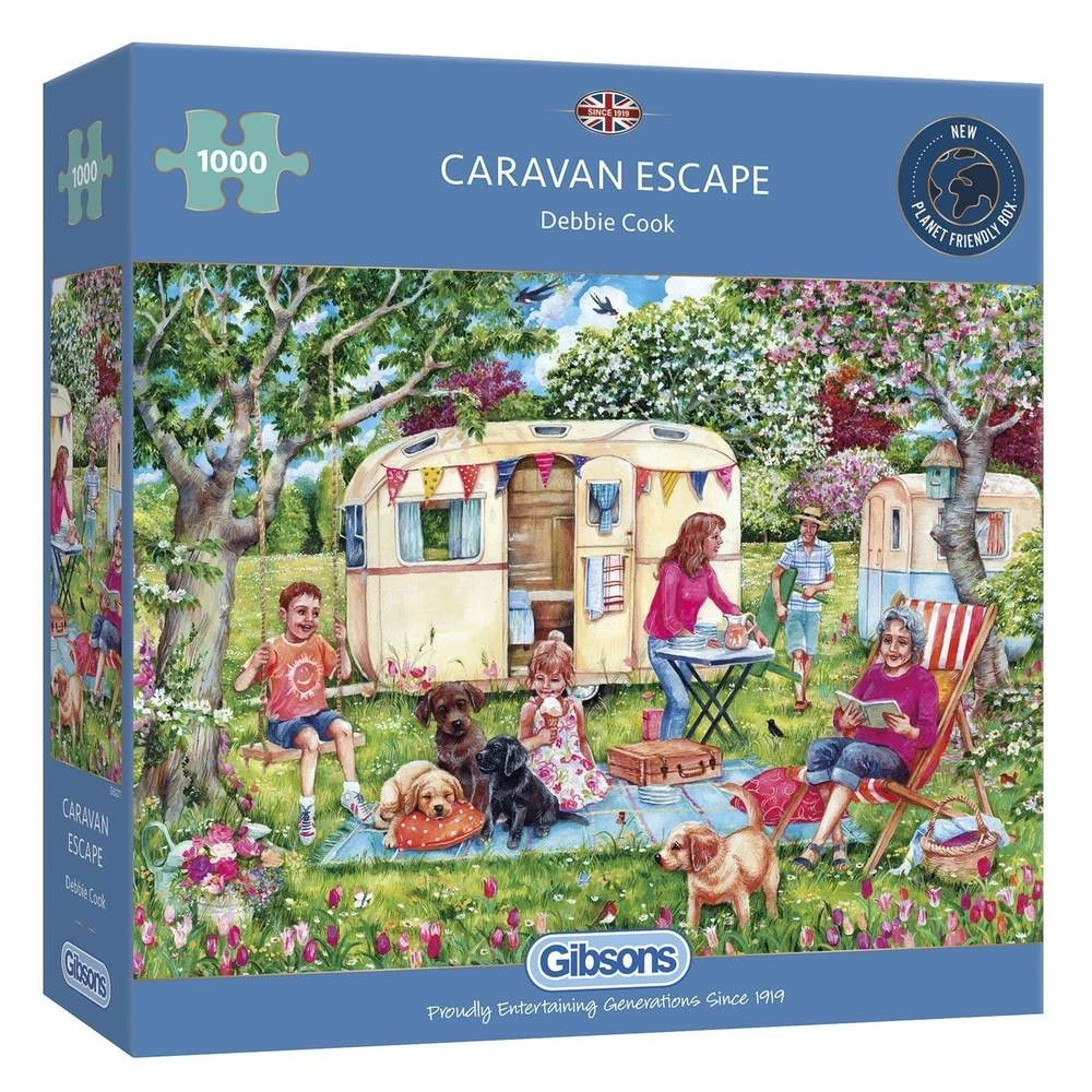 Jun 13-19, 2022 Puzzle - Gibsons - Caravan Escape (1000 Pieces) 1 Jun 13-19, 2022 Puzzle - Gibsons - Caravan Escape (1000 Pieces)