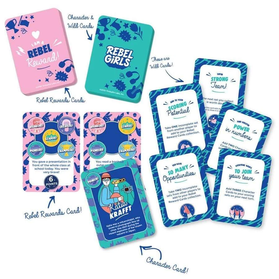 Gibsons Card Game For Rebel Girls 4 Gibsons Card Game For Rebel Girls