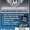 Mayday Games Jun 27-Jul 3, 2022 Mayday Sleeves - Mini Euro Card Sleeves - Premium
