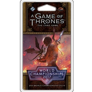 Fantasy Flight Games A Game Of Thrones: The Card Game (Second Edition) - 2017 World Champion Deck 1 Fantasy Flight Games A Game Of Thrones: The Card Game (Second Edition) - 2017 World Champion Deck