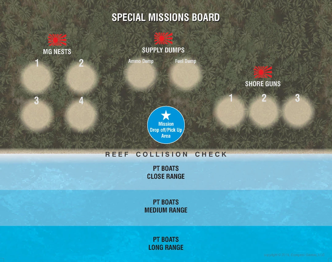 Compass Games Devil Boats: PT Boats In The Solomons Board Games 5 Compass Games Devil Boats: PT Boats In The Solomons Board Games