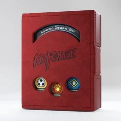 Gamegenic: Keyforge Deck Book - Red Deck Boxes