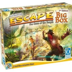 Queen Games Board Games Escape: The Curse Of The Temple - Big Box (Second Edition)