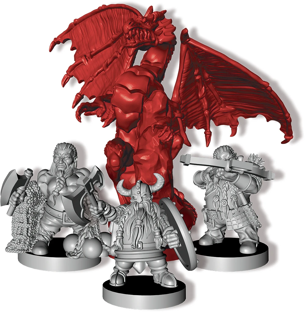 REBEL.pl Board Games Drako: Smok I Krasnoludy (Polish Import) 5 REBEL.pl Board Games Drako: Smok I Krasnoludy (Polish Import)