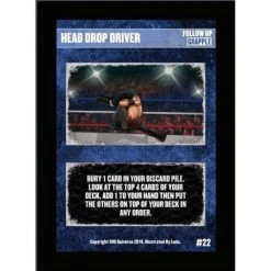 SRG Universe The Supershow - 23 Head Drop Driver Promo Card
