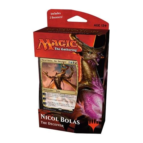 Wizards Of The Coast Magic: The Gathering - Hour Of Devastation - Planeswalker Decks - Nicol Bolas The Deceiver 1 Wizards Of The Coast Magic: The Gathering - Hour Of Devastation - Planeswalker Decks - Nicol Bolas The Deceiver