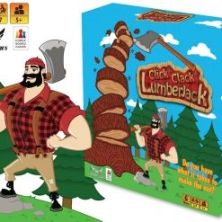 Mayday Games Click Clack Lumberjack 2.0 Board Games