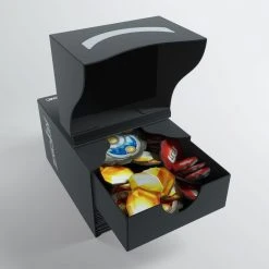 Gamegenic: Keyforge Gemini Deck Box - Black Deck Boxes 6 Gamegenic: Keyforge Gemini Deck Box - Black Deck Boxes