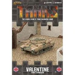 Gale Force Nine Tanks: British - Valentine Expansion