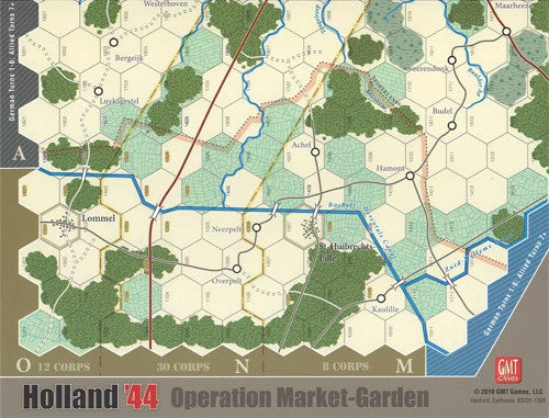 GMT Games Holland '44: Operation Market-Garden - Mounted Map Set Board Games 1 GMT Games Holland '44: Operation Market-Garden - Mounted Map Set Board Games