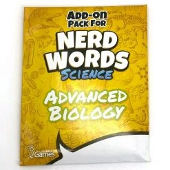 Genius Games Board Games Nerd Words: Science! - Advanced Biology