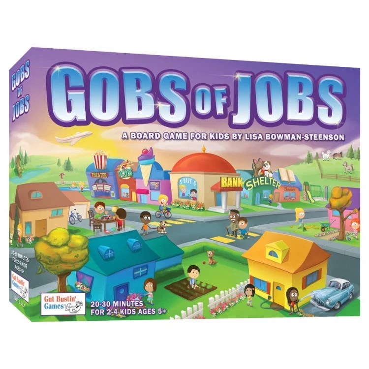 Gut Bustin' Games Gobs Of Jobs Board Games 1 Gut Bustin' Games Gobs Of Jobs Board Games